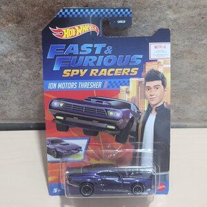 Hot Wheels Diecast Vehicle Purple Ion Motors Thresher Fast & Furious Spy Racers